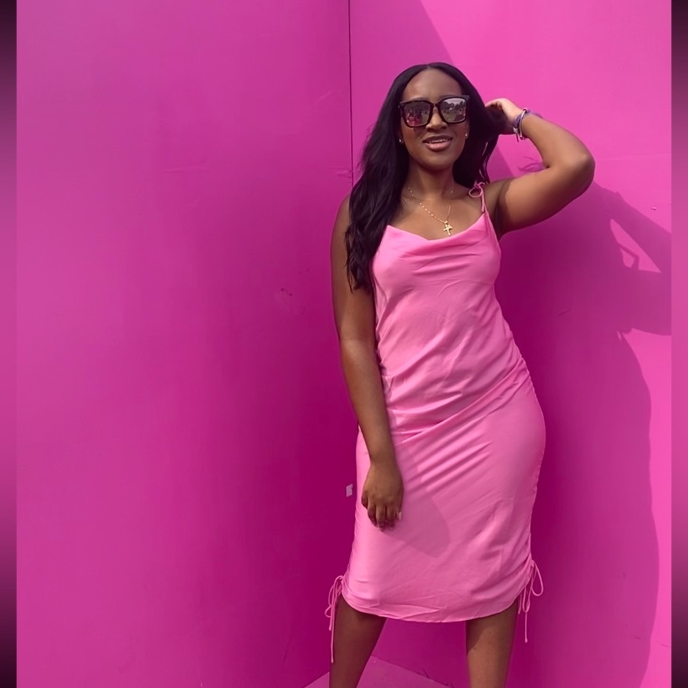 JLUXLABEL Pink Dress